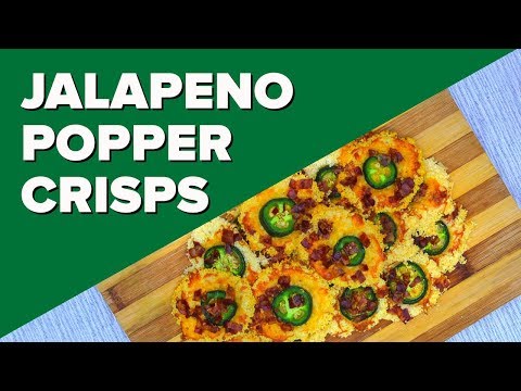 Jalapeno Popper Crisps Recipe | Low Carb Keto Snacks