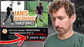 Why my backhand is STILL broken.