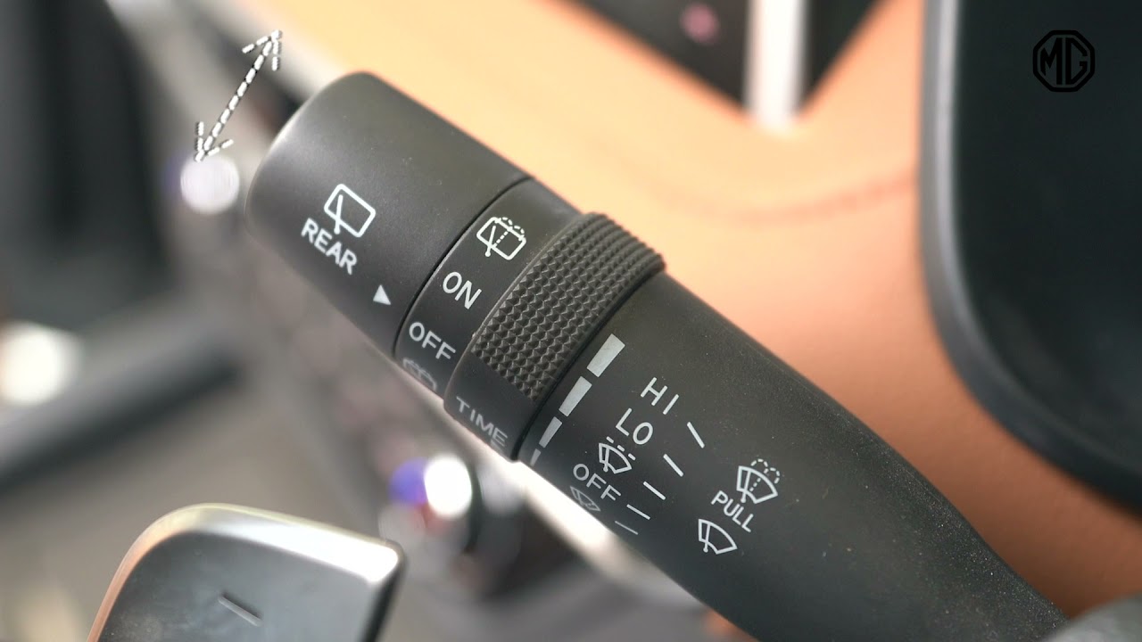Know Your MG Auto Wiper and Manual Wiper Controls (Hindi) YouTube