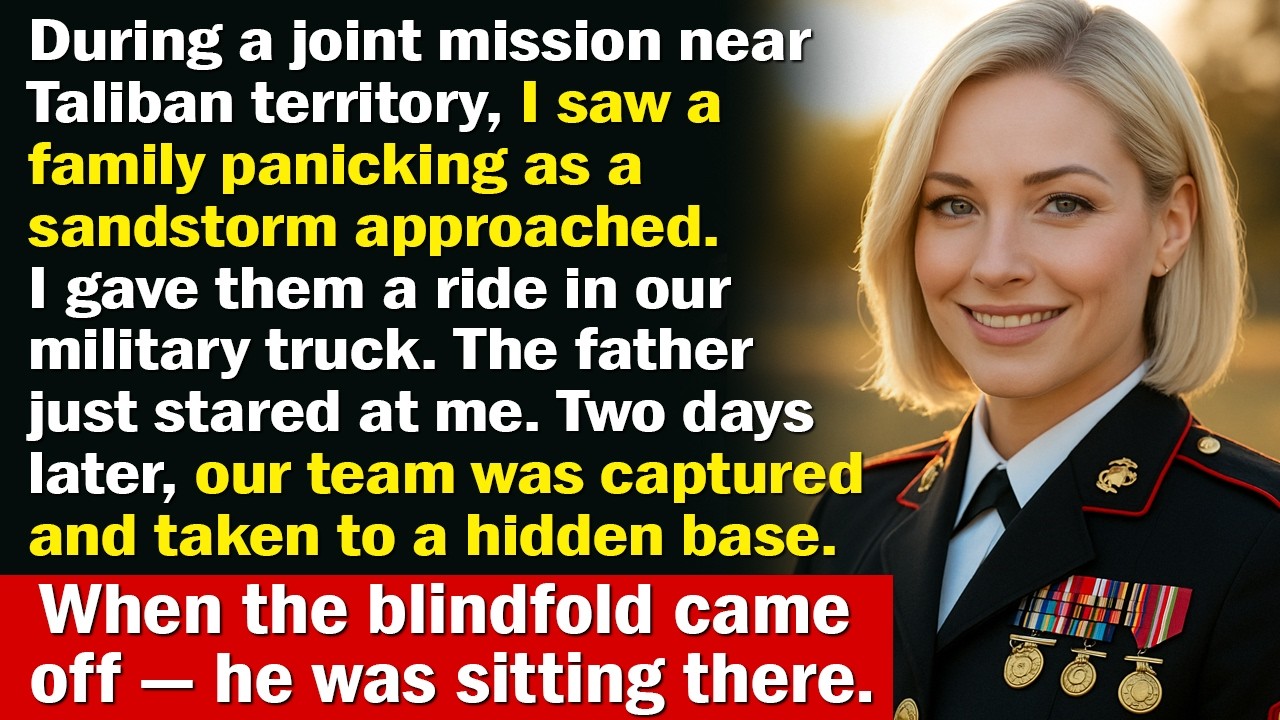 Я нарушил протокол ВМС, чтобы спасти семью во время песчаной бури. Я понятия не имел, кто на само...