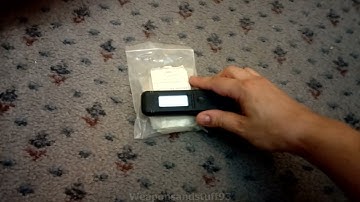 Testing Chinese Negative Ion powder with a Radiacode 101