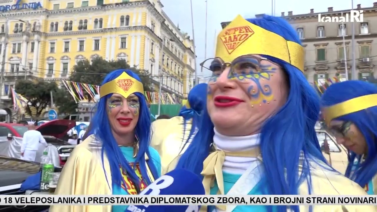 41. Riječki karneval uz više od 9 tisuća karnevalista zapalio Rijeku