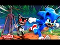 Baby Sonic vs Cartoon Cat & Siren Head | LittleBigPlanet 3