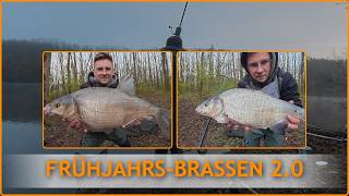 🎣 FRÜHJAHRS-BRASSEN 2.0 | Grundangeln mit Futterkorb und Maden im April