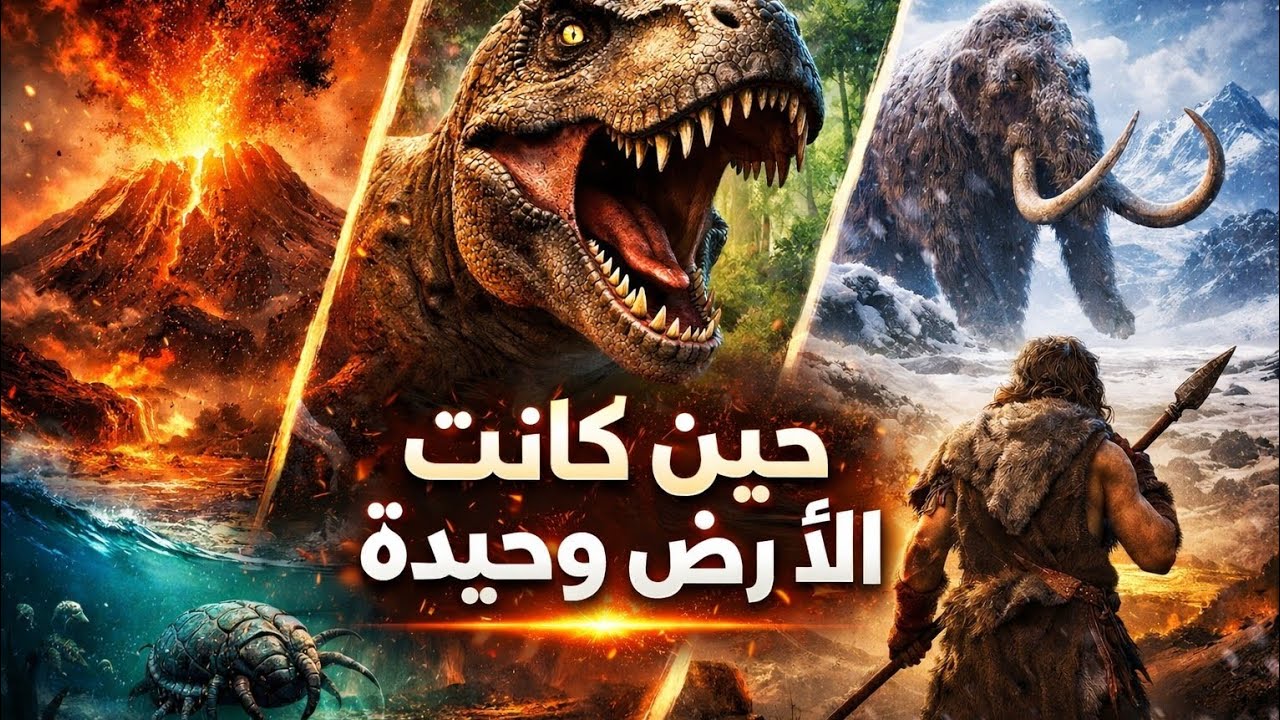 حين كانت الأرض وحيدة أسرار العصور الغابرة قبل البشرية