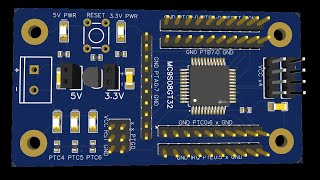 MC9S08, Ep. 1 - Simple Prototype Board for an 8-bit Microcontroller