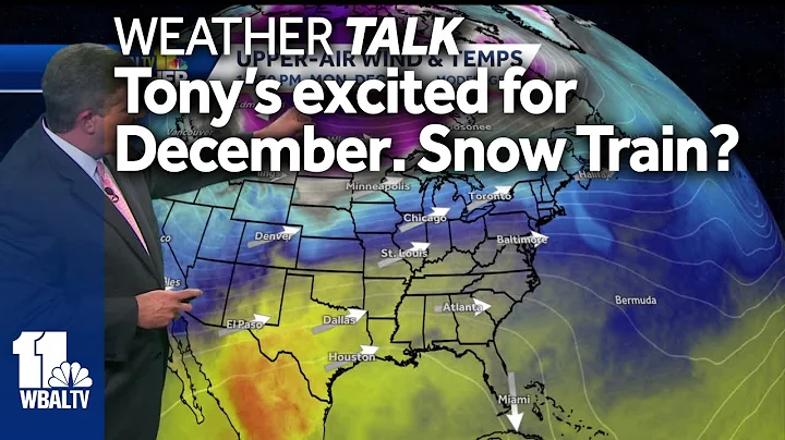 Weather Talk: Tony forecasts snow possibility in December