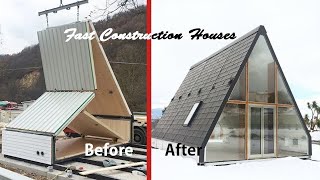 Modern Technologies For Fast Construction Housing !