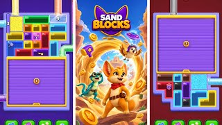 Sand Blocks Drop Puzzle Levels 351-400 Gameplay Walkthrough