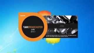 샘브로드캐스트 (Sam Broadcaster) 설치 동영상