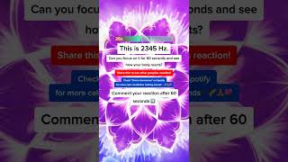 🎧 This #2345Hz Frequency is Buzzing! Can You Stay Tuned for 60 Seconds