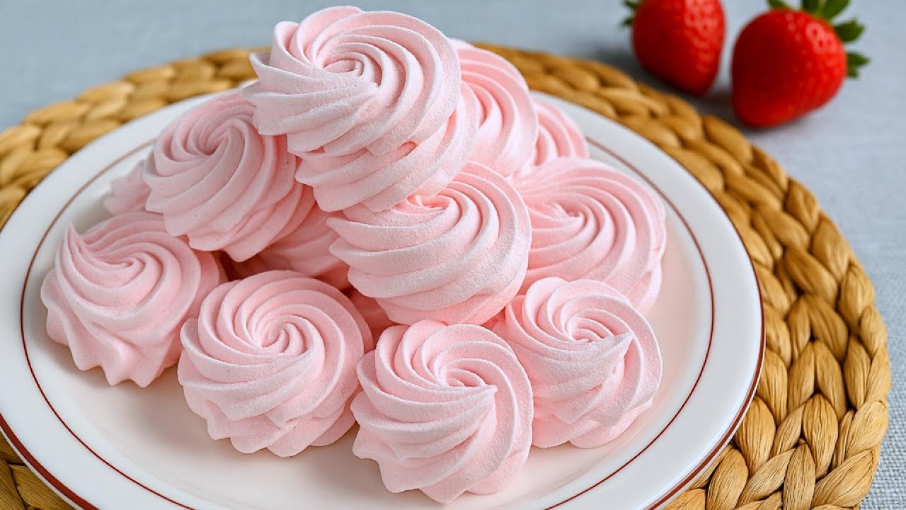 Only 4 Ingredients for These Perfectly Airy Strawberry Marshmallows!