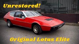Unrestored Original Lotus Elite | Classic Obsession | Episode 59
