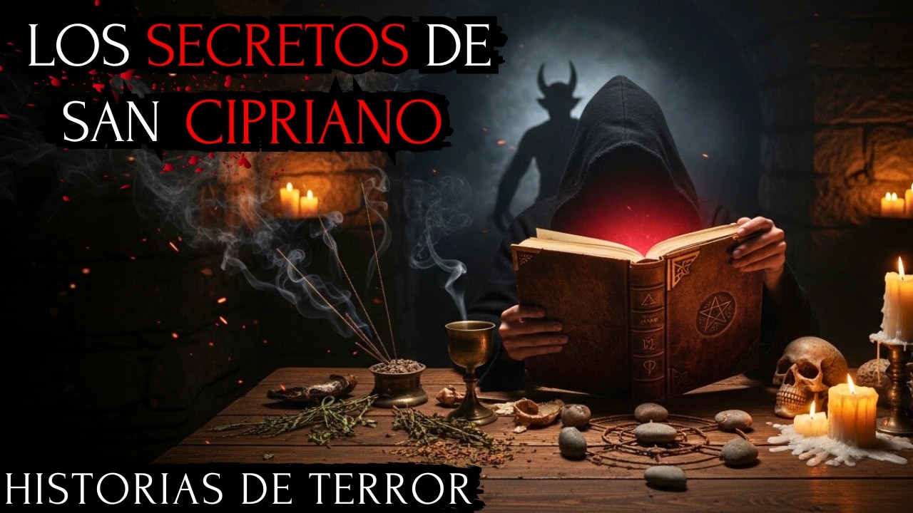 3 Historias de TERROR del LIBRO PROHIBIDO de SAN CIPRIANO