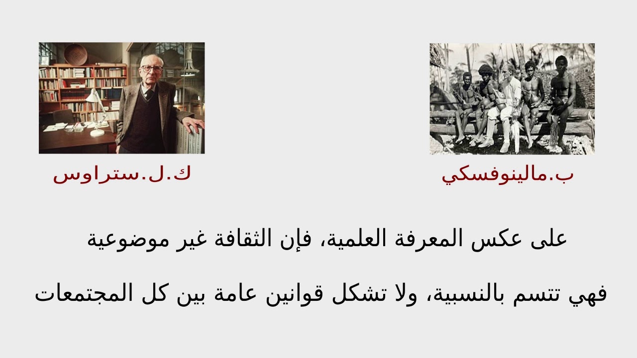 الطبيعة والثقافة | الإنسان كائن ثقافي