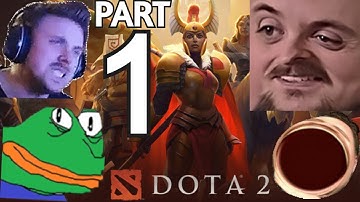 Forsen Plays Dota 2  - Part 1 (With Chat)