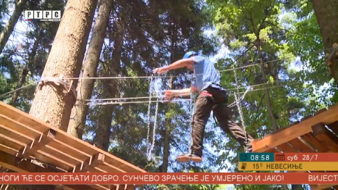 Adrenalinski park na Kozari
