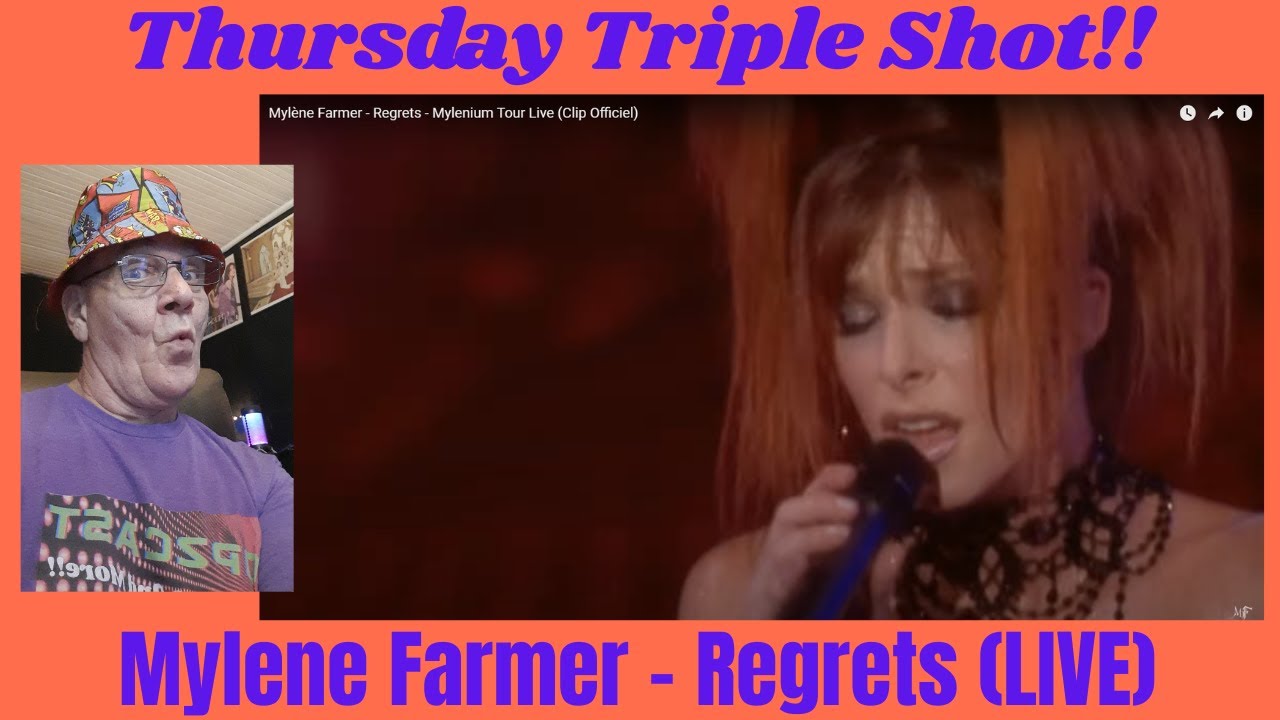 FIRE Performance!! \ Mylène Farmer - Regrets - Mylenium Tour Live \ Reaction!!