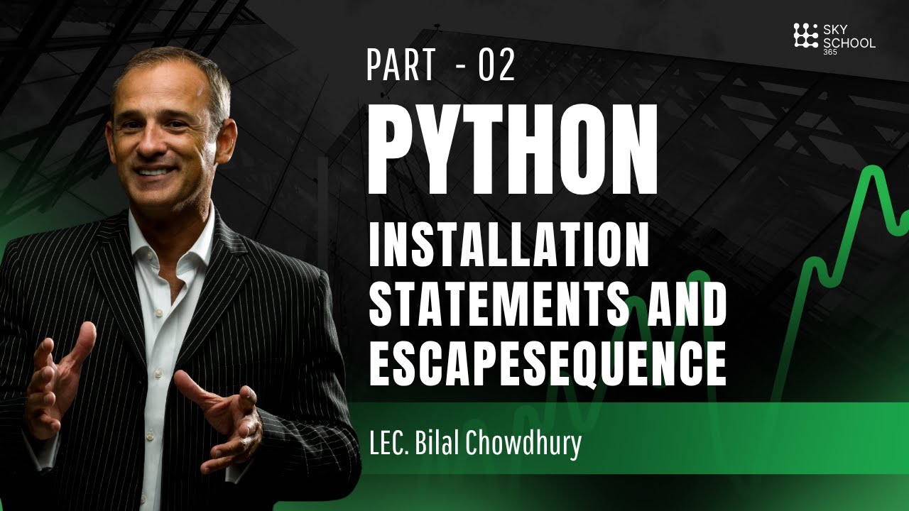 javascript escape sequence string | javascript bangla... Python Download to Setup | Installation, Statements & Escape Sequence ...