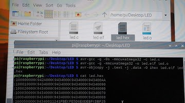 Compile AVR Code in Raspberry Pi
