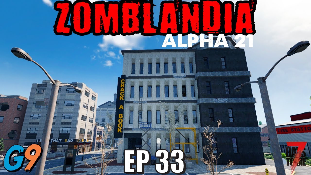 7 Days To Die - Zomblandia EP33 (Book Hunt) - YouTube