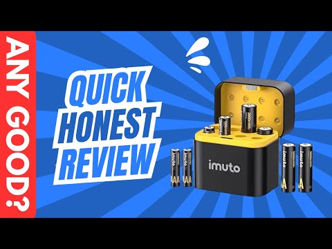 imuto Rechargeable AAA Batteries Lithium 8 Pack with Fast Charger,1300mWh 1.5V Review