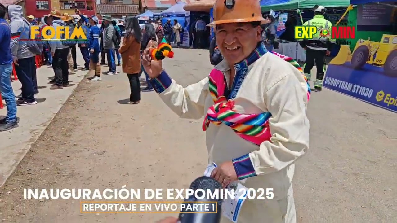 Vídeo reportaje: FOFIM participa en la EXPOMIN 2025 - día 1