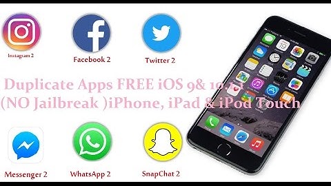NEW Duplicate Apps FREE iOS15 (NO Jailbreak )iPhone, iPad & iPod Touch