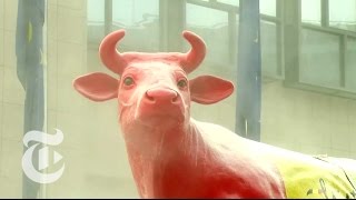 Farmers Spray E.u. Building With Milk Powder The New York Times