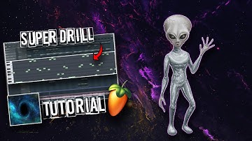 HOW TO MAKE SUPER ALIEN DRILL??!! (fl studio uk drill tutorial)