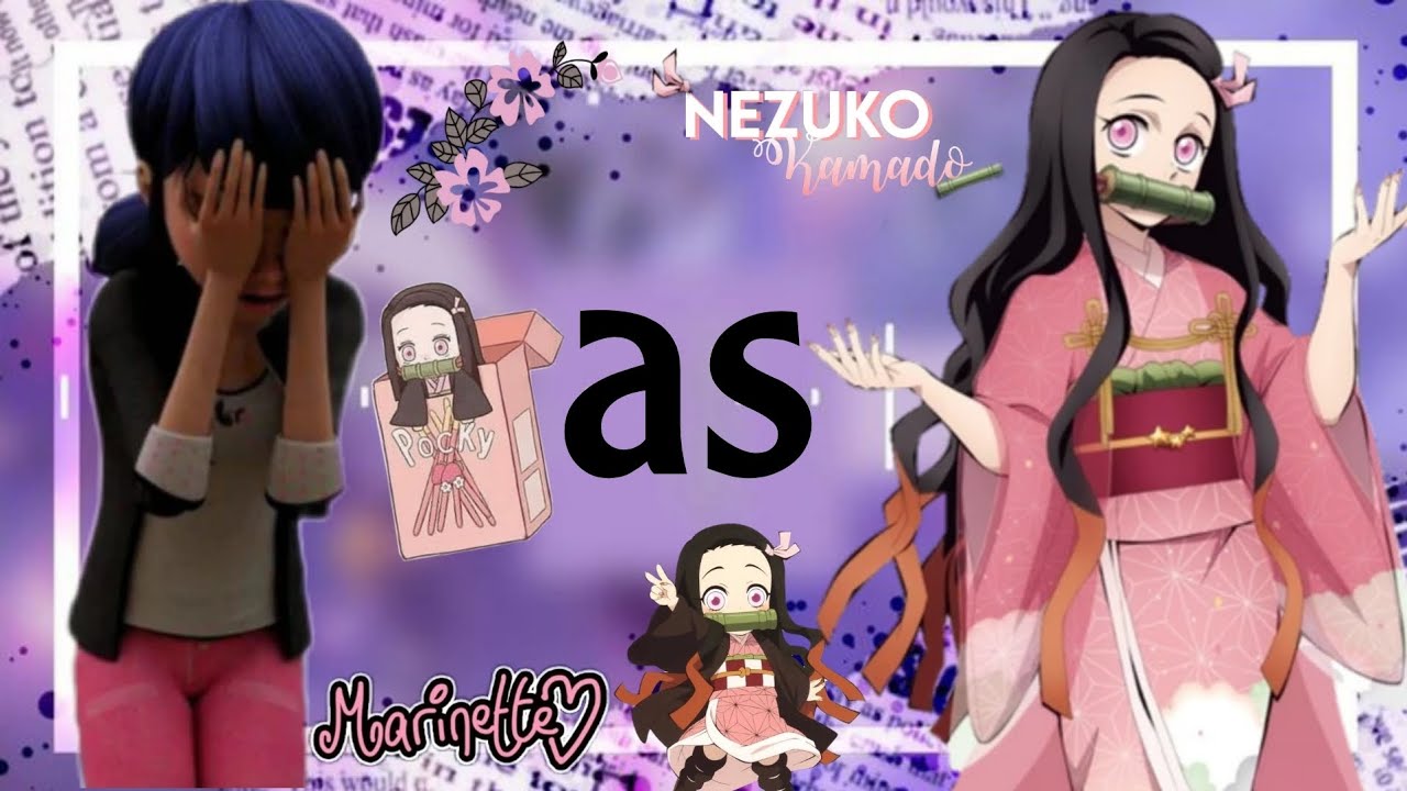 MLB react to Marinette as Nezuko Kamado 🌸 // ★𝓒𝓵𝓸𝓾𝓭𝔂☆ // *requested* // ♡
