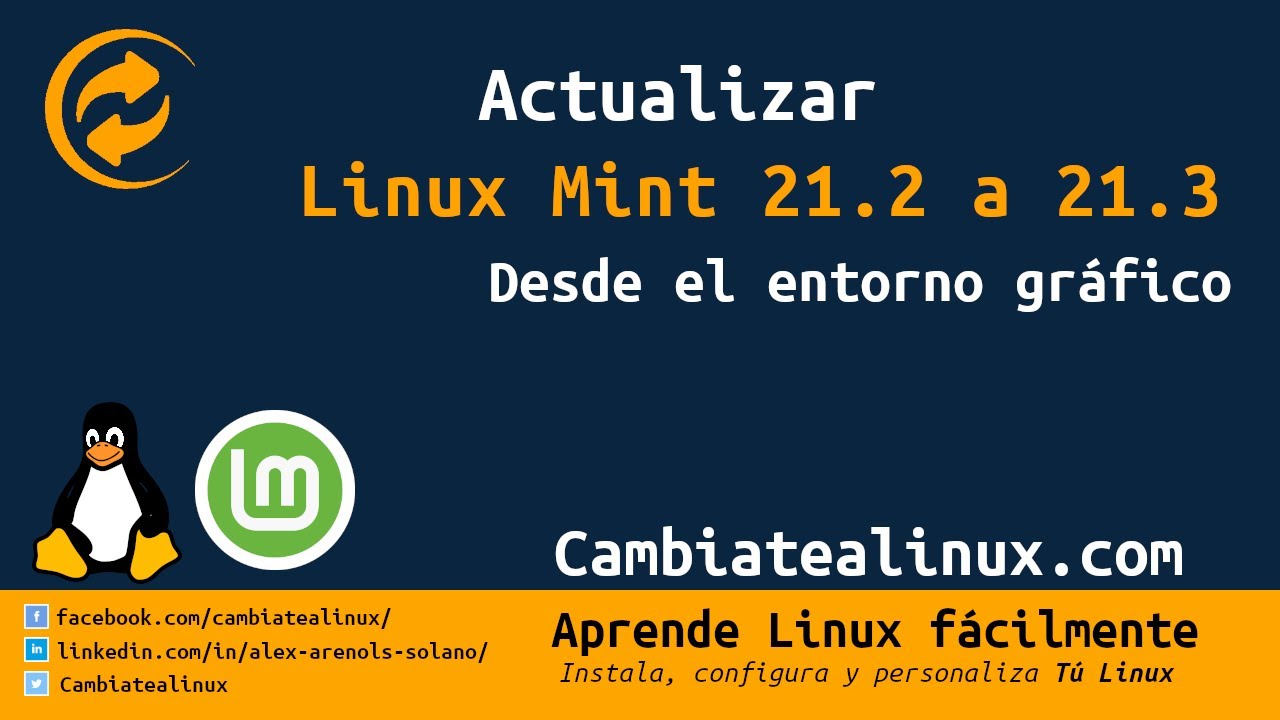 Actualizar Linux Mint 21 2 A 21 3 Desde El Entorno Gr Fico Youtube