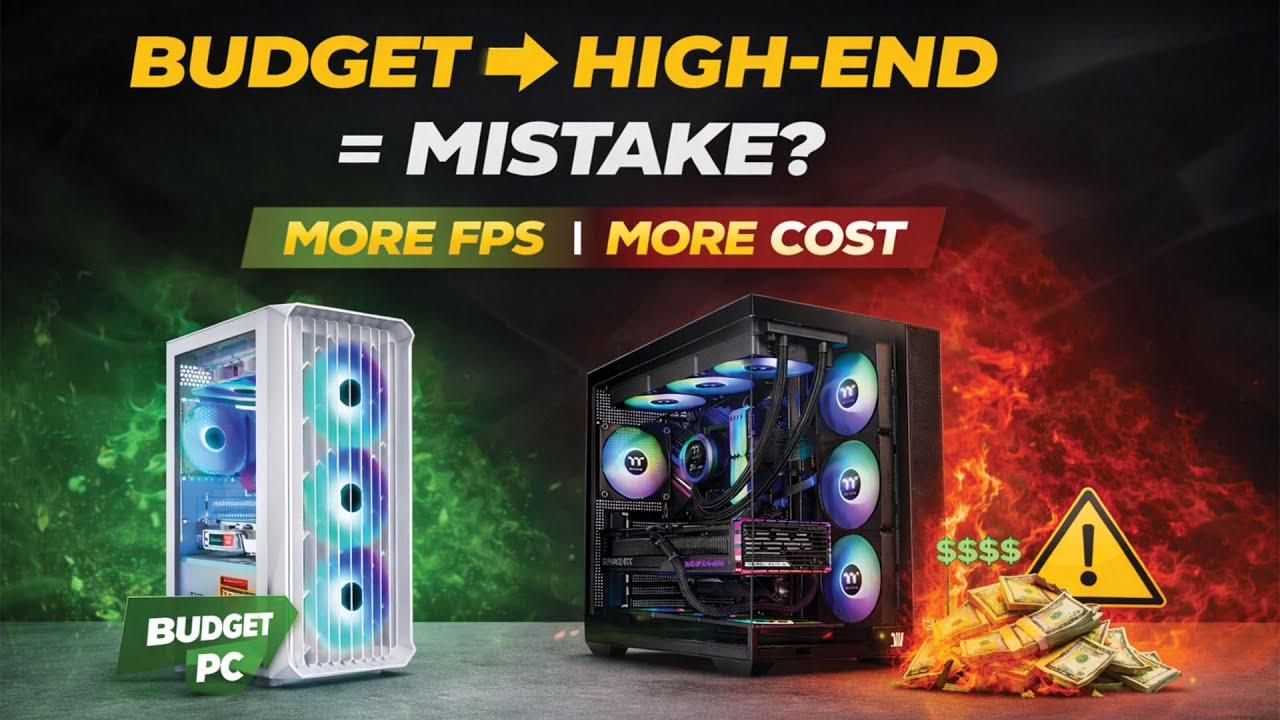 Is Upgrading to a High-End PC a Mistake? | FPS vs Money