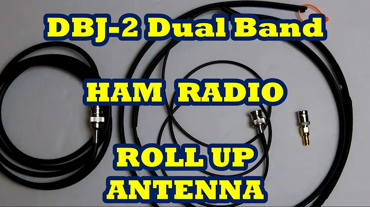 DBJ-2, Ed Fong, Dual Band Portable HAM Roll Up Antenna - QUICK LOOK : Eye-On-Stuff