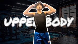 WHAT DID I DO TO GET MY BODY IN SHAPE? | I TRIED THIS D1 UPPER BODY WORKOUT ROUTINE CRAZY RESULTS!