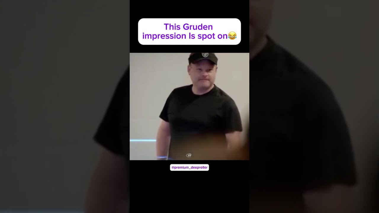 This Gruden Impression Is Spot On Raiders Johngruden Nfl Football Jokes Joke