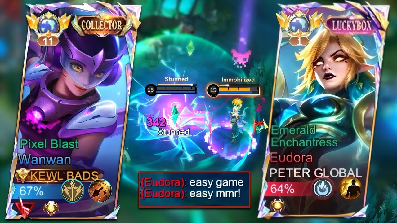 GLOBAL WANWAN vs. GLOBAL EUDORA NEW REVAMPED!! WHO WILL WIN? (intense match🔥)