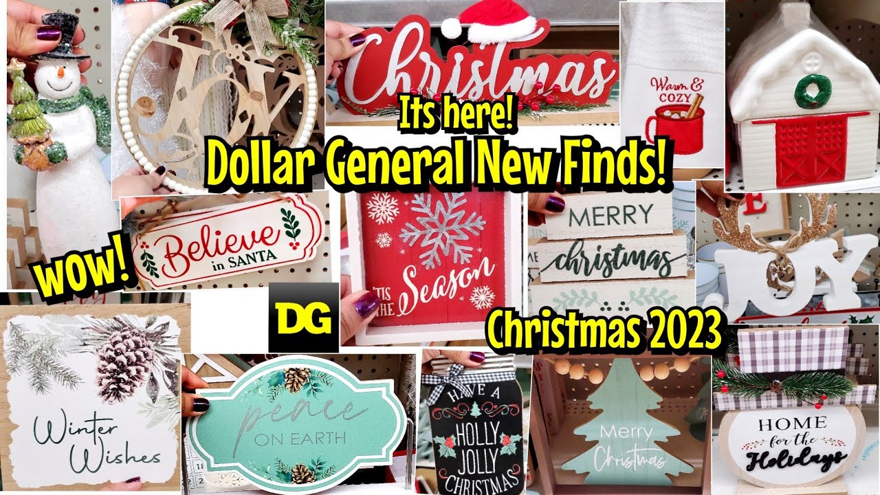 NEW! 🌟DOLLAR GENERAL SHOP WITH ME!CHRISTMAS 2023🎅🏻🎄