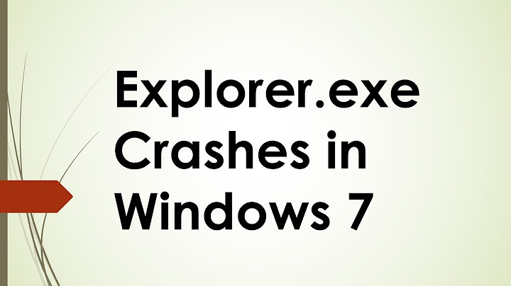 fix windows 7 explorere.exe crashes error StackHash