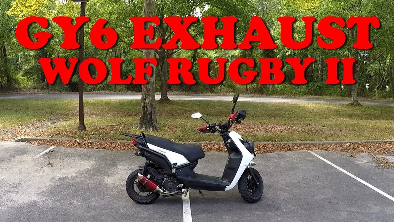 Scooter Bill Gy6 Exhaust Wolf Rugby Ii You