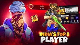 INDIA'S TOP 1 SCAR PLAYER VS HAKSON BHAI 🔥 MP40 GOD BACK | GARENA FREE FIRE MAX | HAKSON OFFICIAL