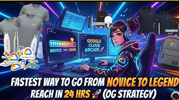 Fastest Way to Go from Novice to Legend in Google Cloud Arcade 🚀 (OG Strategy #qwiklabs #arcade