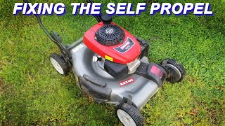 Fixing The Self Propel On A BlackMax Mower