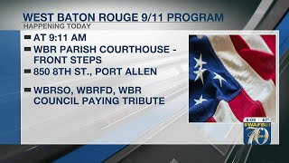 Multiple events planned to mark solemn anniversary of September 11 attacks