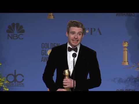 Richard Madden - 2019 Golden Globes Backstage Interview