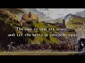 Marius Danielsen - Prophecy Of The Warrior King LYRIC VIDEO Sub Español (FAN-MADE)