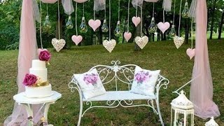 Diy How to make a wedding at home yourself - أفكار عمل حفلات زفاف ، كتب كتاب ، خطوبه في المنزل