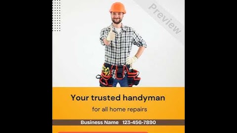 Social Media Promotional Video for Your Handyman Business! #handyman
