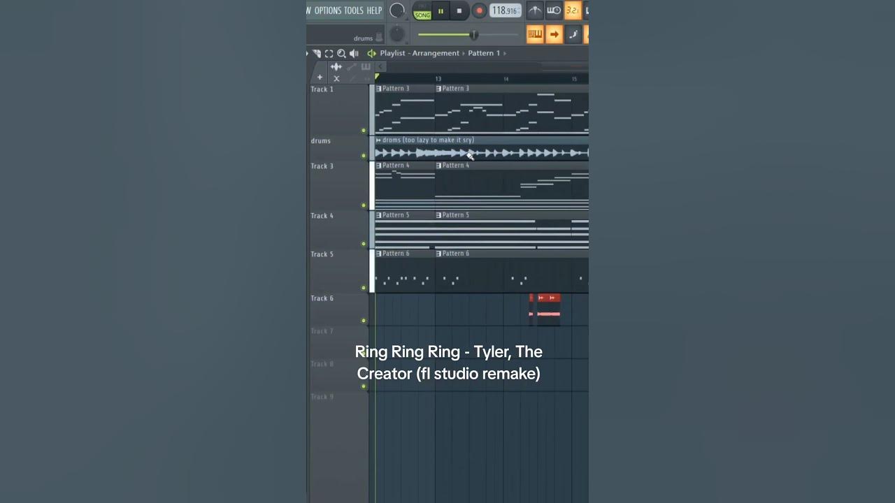 Ring Ring Ring - Tyler, The Creator (fl studio remake)