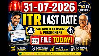🚨 Stop! File Your ITR Before the Deadline | Avoid Costly Mistakes & Tax Problems